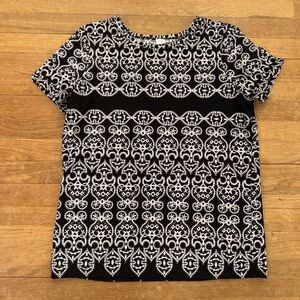 East 5th Women's Stretchy Textured Top with Soutache Design Size Large L
 b60